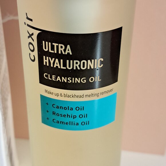 COXIR Ultra Hyaluronic Cleansing Oil Bottle NIB Exp 2027 K-Beauty - Picture 6 of 13